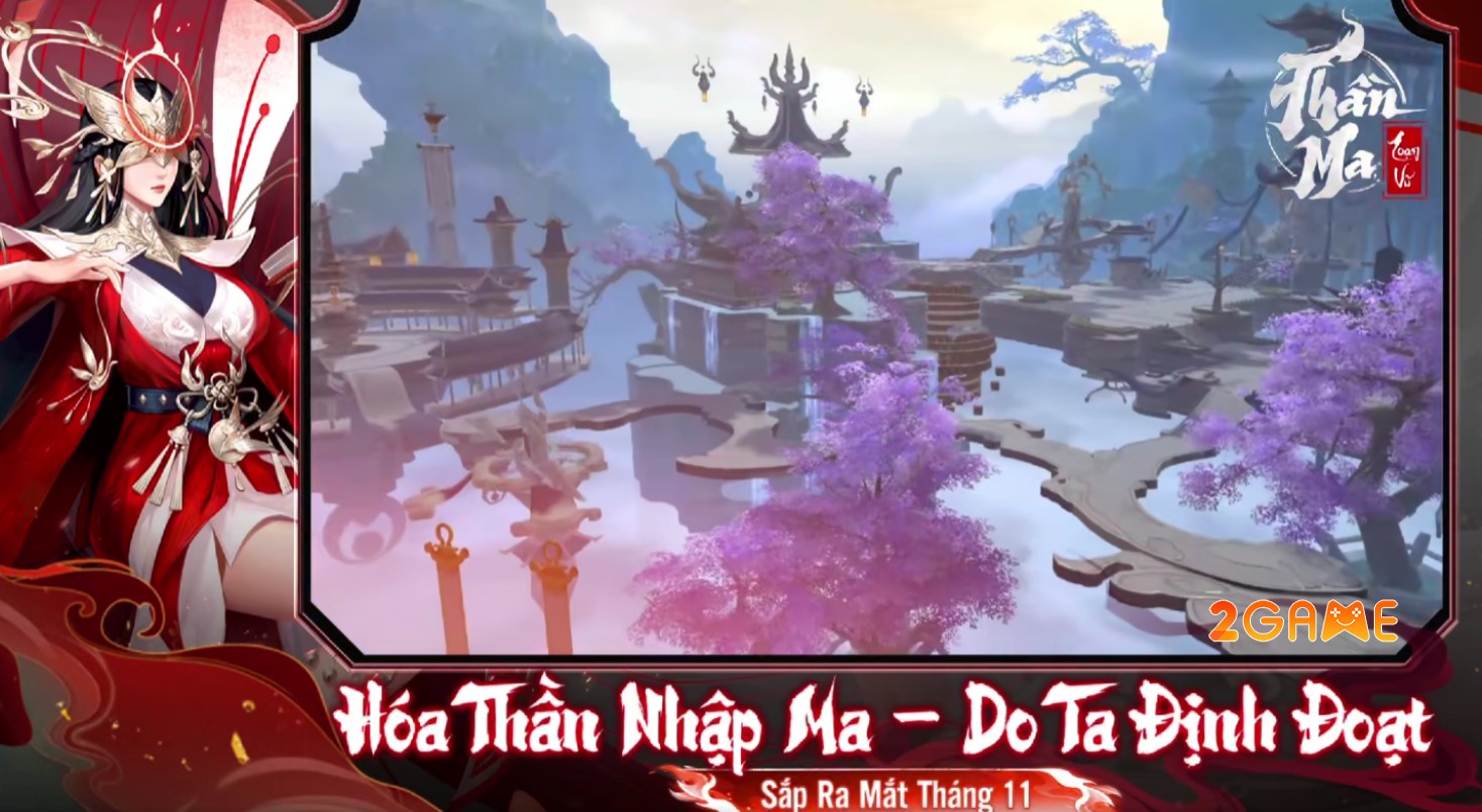 Bối cảnh độc đáo trong game Thần Ma Loạn Vũ