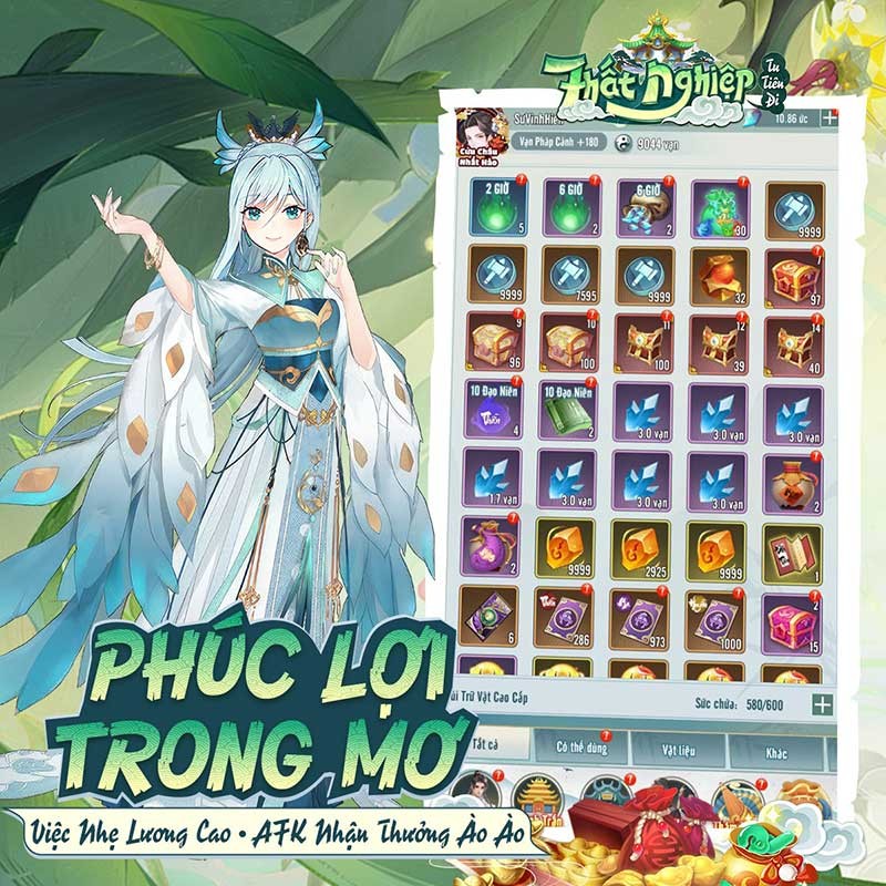 Game tu tiên chữa lành Thất Nghiệp Tu Tiên Đi - Vplay sắp ra mắt tại Việt Nam