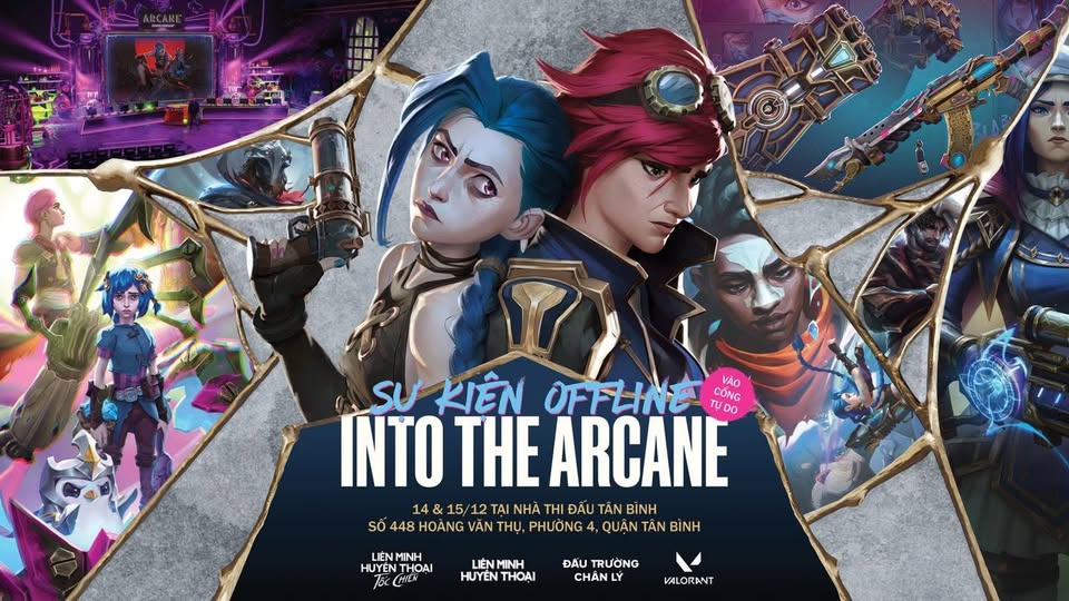 Toàn cảnh sự kiện offline Into the Arcane quy tụ hàng ngàn fan của vũ trụ điện ảnh do Riot xây dựng- Ảnh 1.