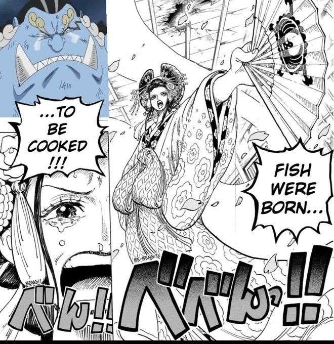 Những meme vui nhộn về việc Jinbe sợ Nami trong One Piece- Ảnh 5.