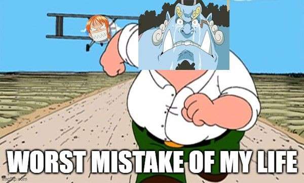 Những meme vui nhộn về việc Jinbe sợ Nami trong One Piece- Ảnh 7.