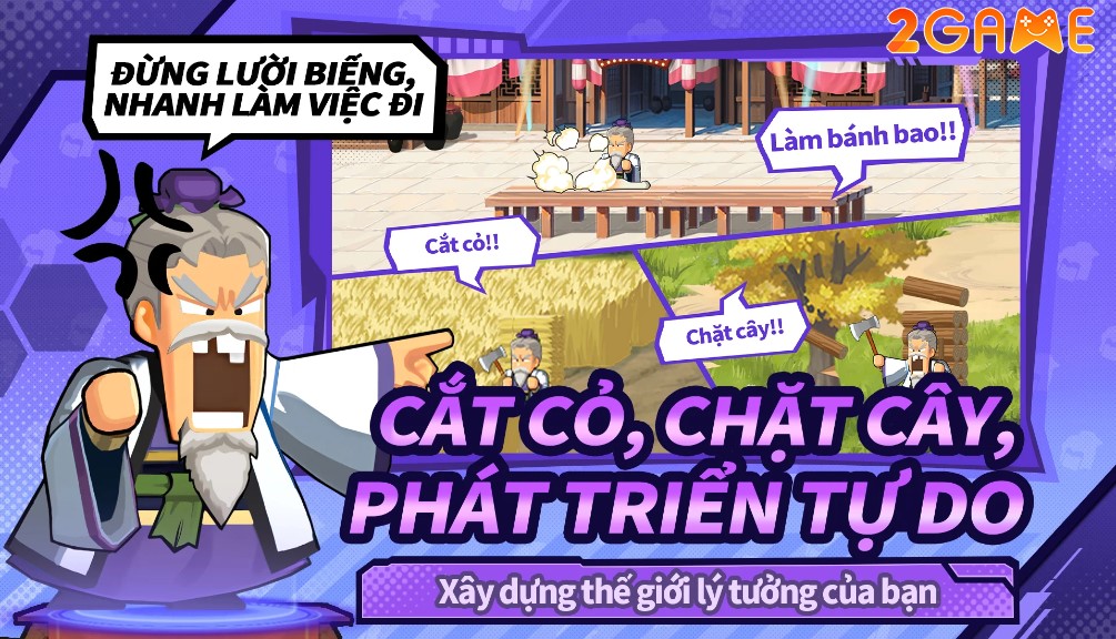 3Q: Thành Chủ Tiêu Dao là tựa game nhập vai mô phỏng quản lý