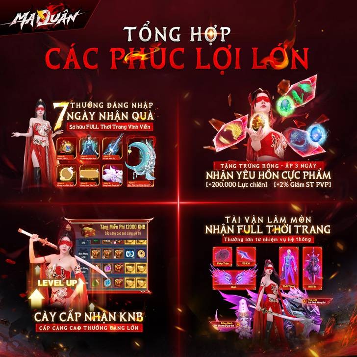 Chính thức mở tải trước, Ma Quân VTC gieo quẻ, tung ngàn giftcode tặng game thủ cực xịn