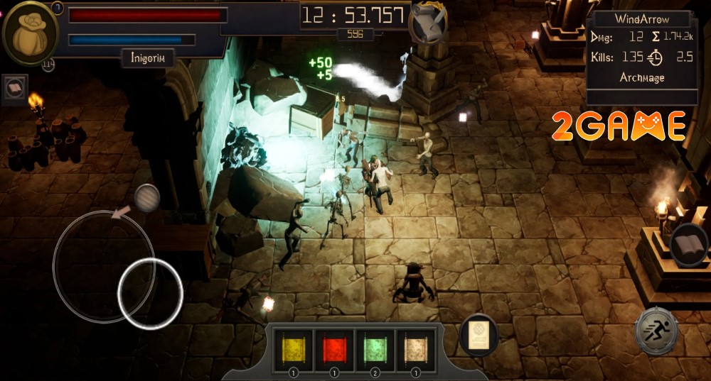 game nhập vai hành động  sinh tồn Afar : Necromancers Dungeon