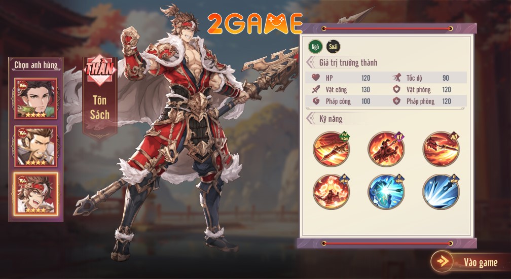 game đấu tướng chiến thuật Anh Trai Tam Quốc