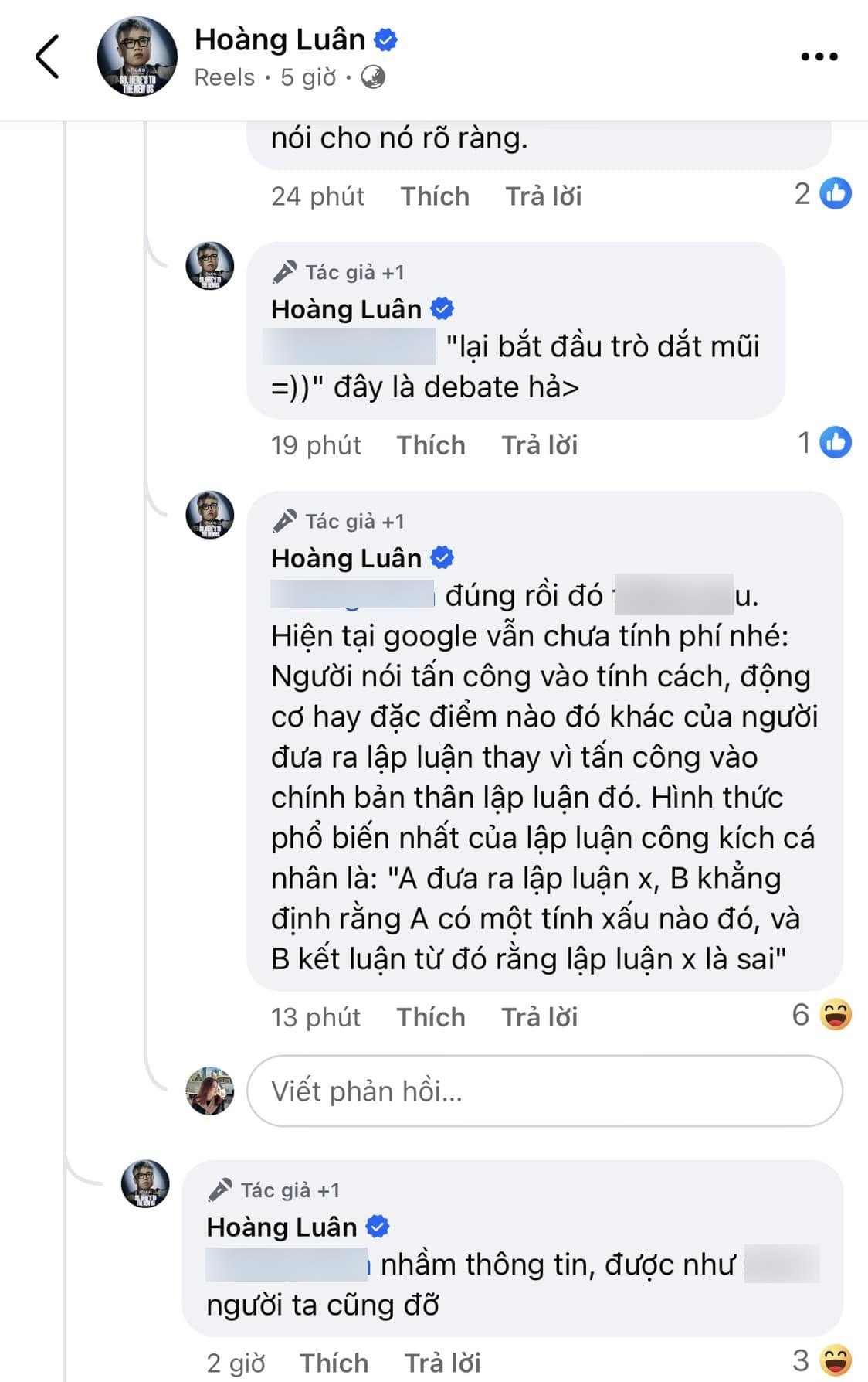 Anh không ngại dùng từ ngữ khá nặng nề