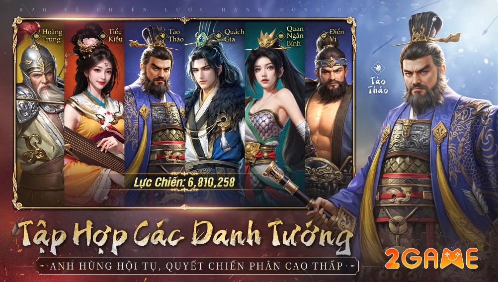 game đấu tướng chiến thuật Tam Quốc Chúa Công Chạy Mau Mobile