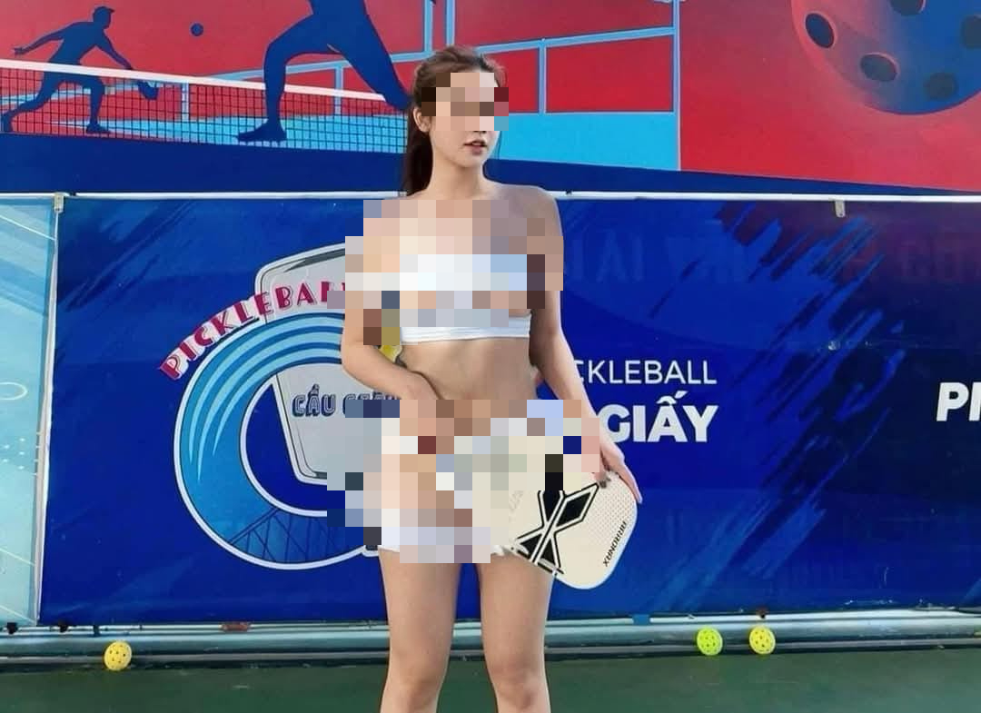 Sự thật phía sau bức hình nhạy cảm của hot girl pickleball- Ảnh 1.