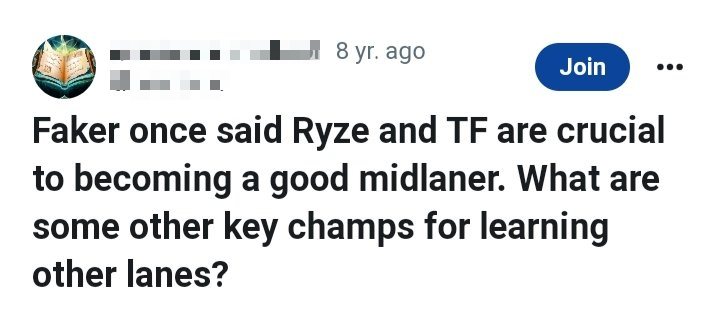 Faker từng cho rằng Ryze và TF là 2 tướng để luyện thành Đường Giữa giỏi