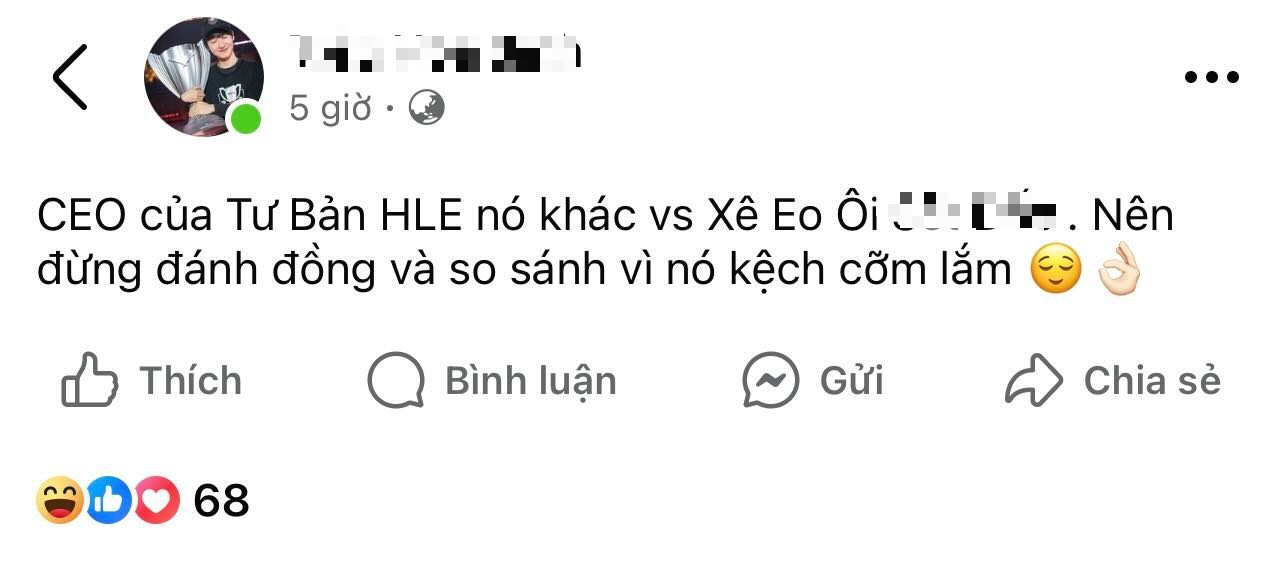 Fandom của tuyển thủ Peanut tại Việt Nam bất ngờ lên tiếng dù sự việc không liên quan đến anh