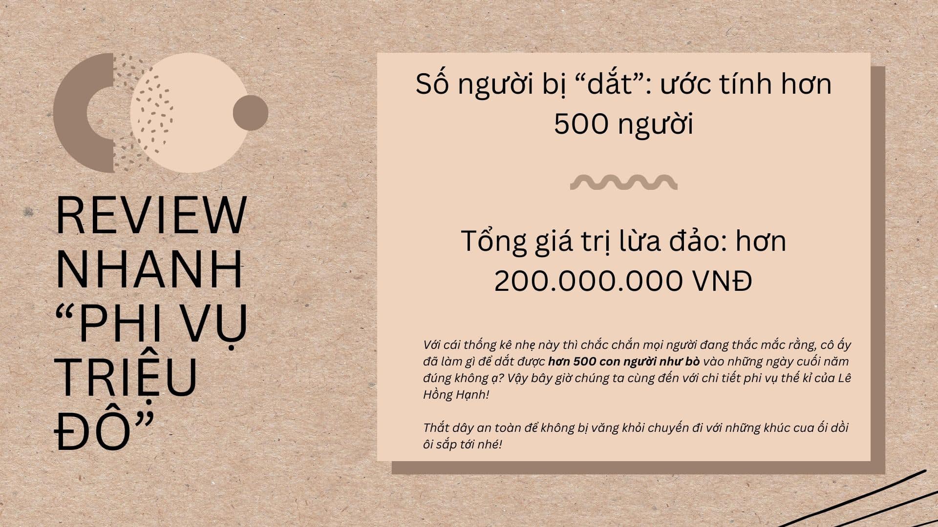 Tổng số tiền được thống kê là hơn 200 triệu VND với số nạn nhân ước tính hơn 500 người - Ảnh: Eocikay Confession