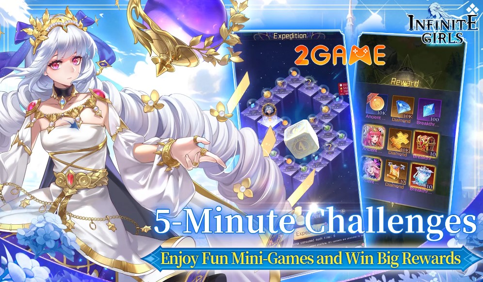 game nhập vai nhàn rỗi mobile Infinite Girls