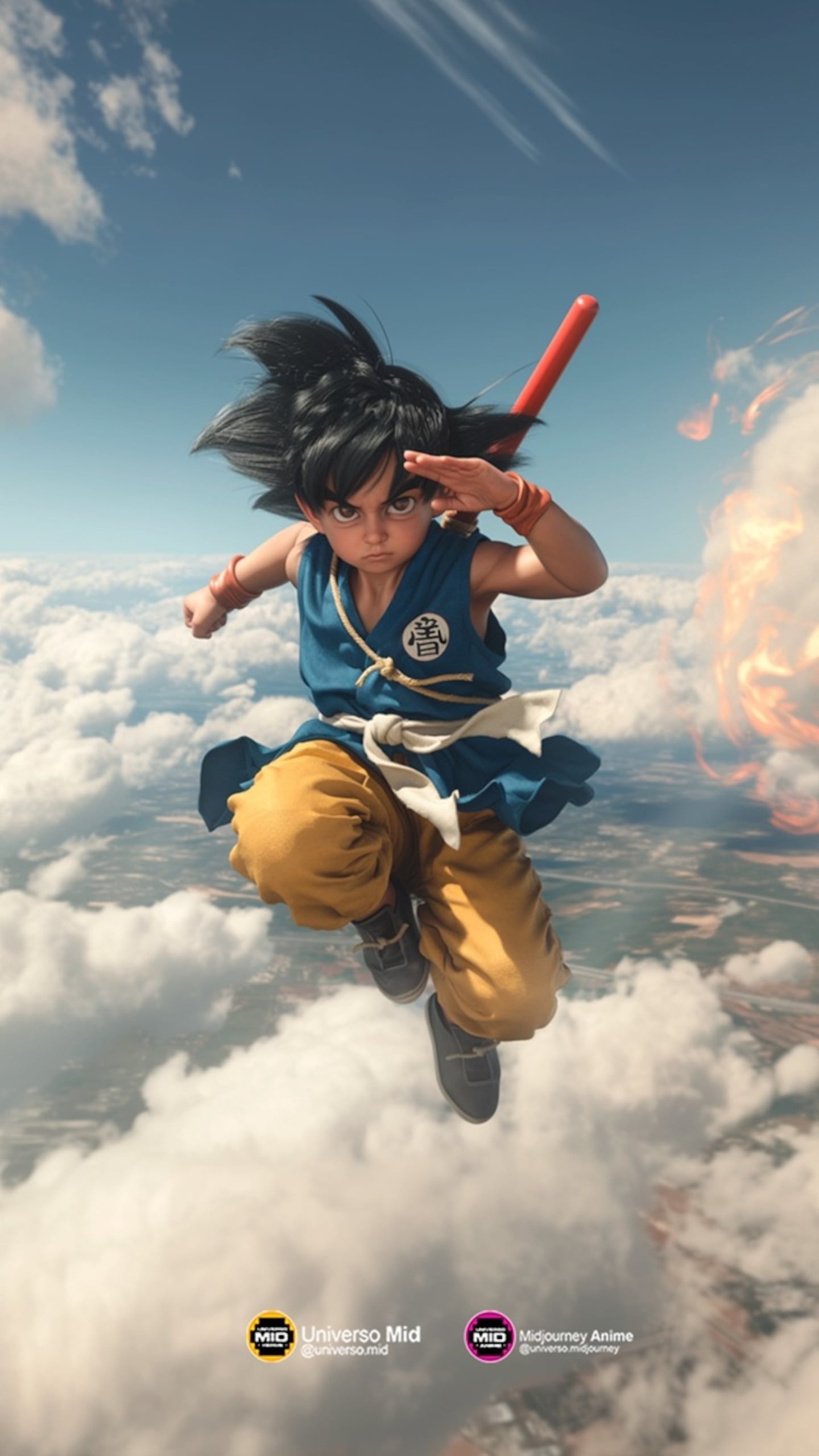 Dragon Ball GT live-action cho thấy hình ảnh chân thực về Goku và Super Saiyan 4- Ảnh 1.