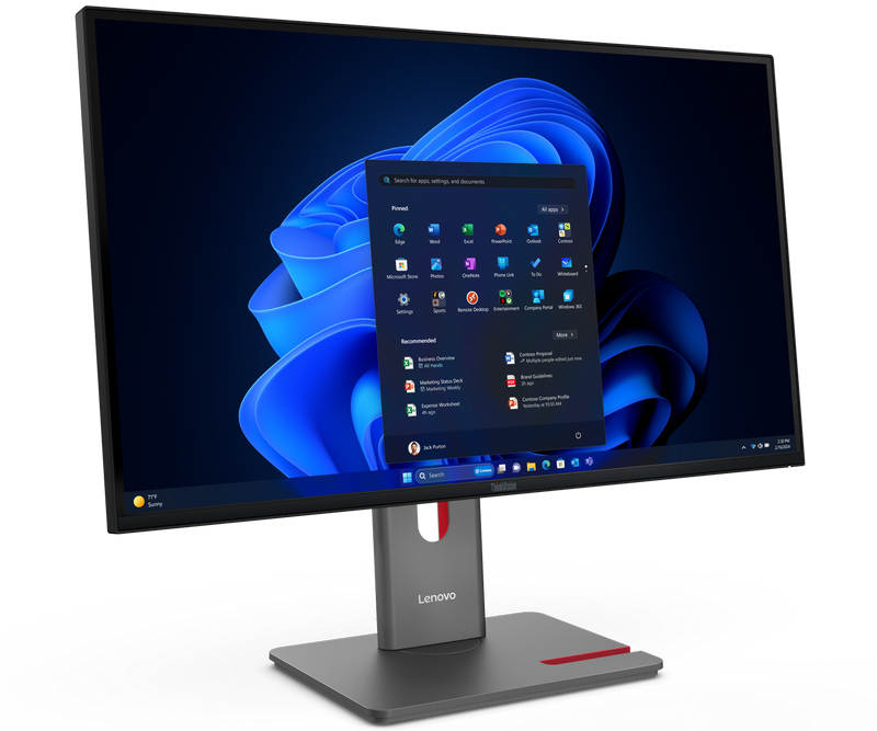 Giới thiệu loạt màn hình ThinkVision mới, Lenovo cho thấy tại sao màn hình cũng cần có AI- Ảnh 2.