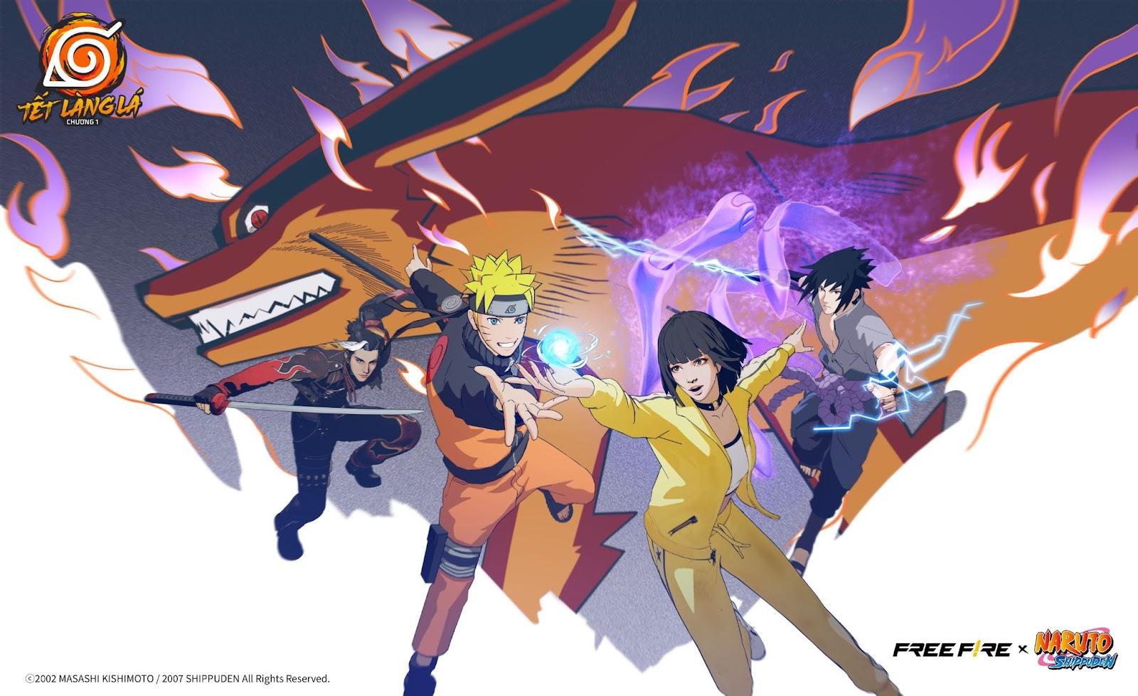 "Đỉnh của chóp" sự kiện hợp tác Free Fire x Naruto Shippuden, từ game thủ cho đến fan anime đều không nên bỏ lỡ- Ảnh 1.