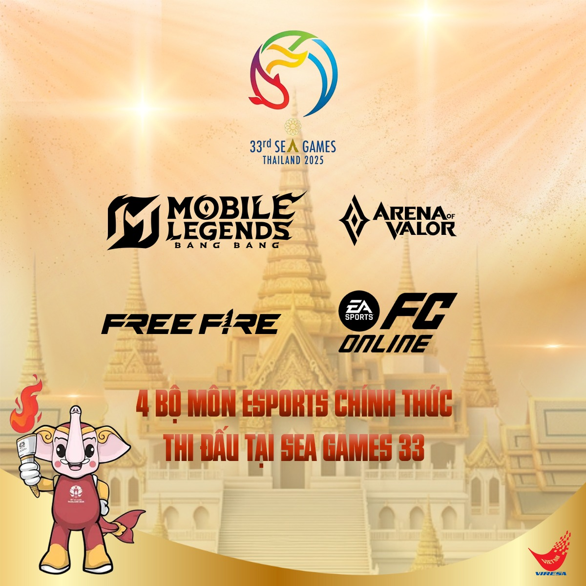 Hé lộ danh sách bộ môn Esports chính thức góp mặt tại SEA Games 33, cộng đồng ngỡ ngàng và hụt hẫng- Ảnh 1.