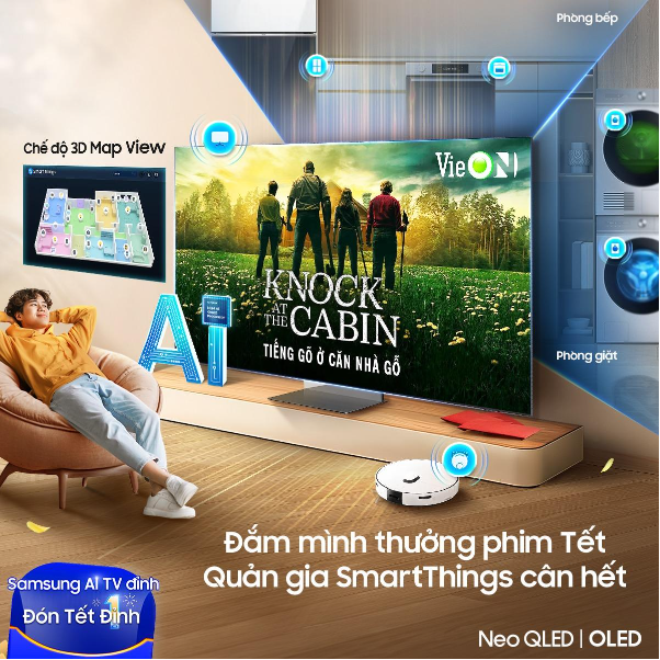 Thăng hạng màn hình Samsung AI TV, nhận khuyến mãi lớn đón Tết đỉnh- Ảnh 3.