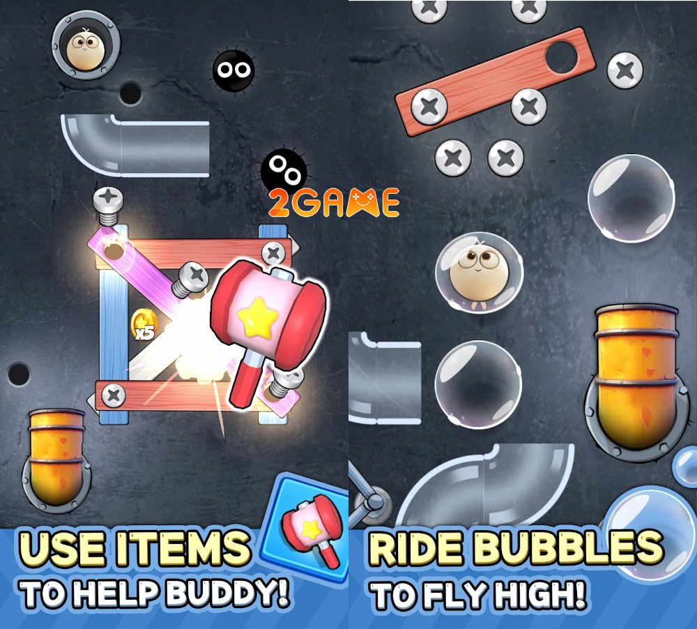 game casual giải đố Roll the Buddy: Puzzle