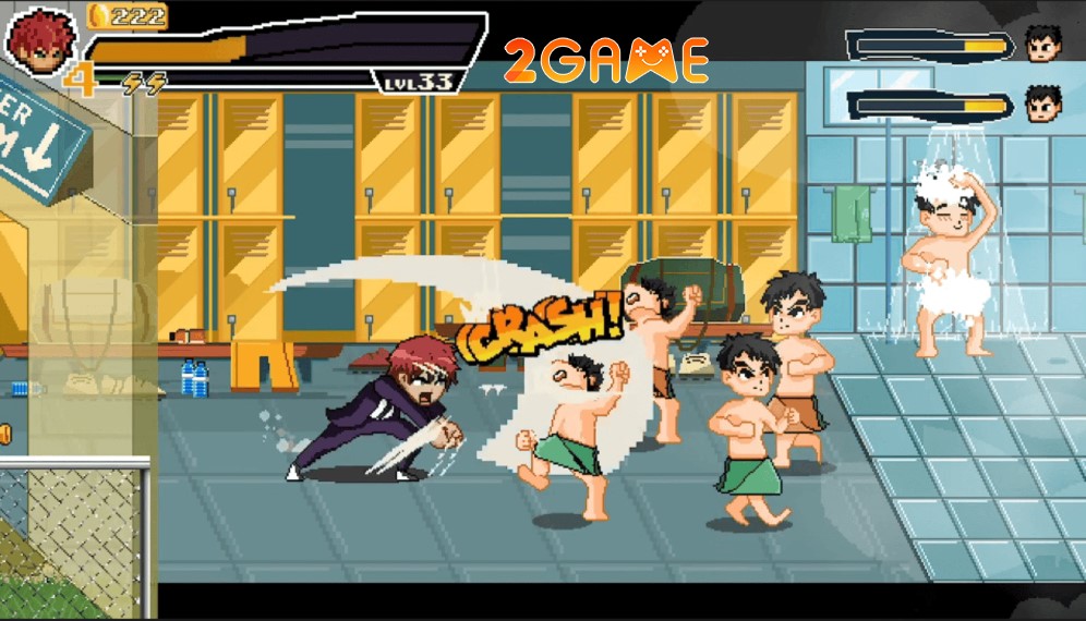 game arcade beat em up  School Hero