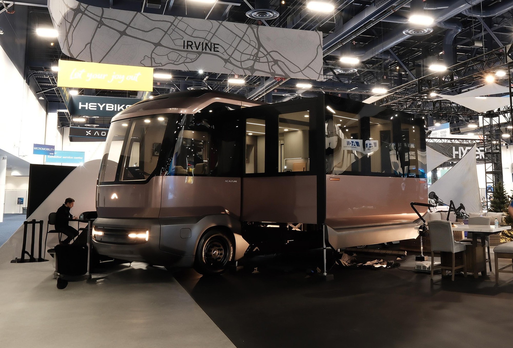 AI-THd: Motorhome đột phá kết hợp công nghệ đến từ tương lai tại CES 2025- Ảnh 2.