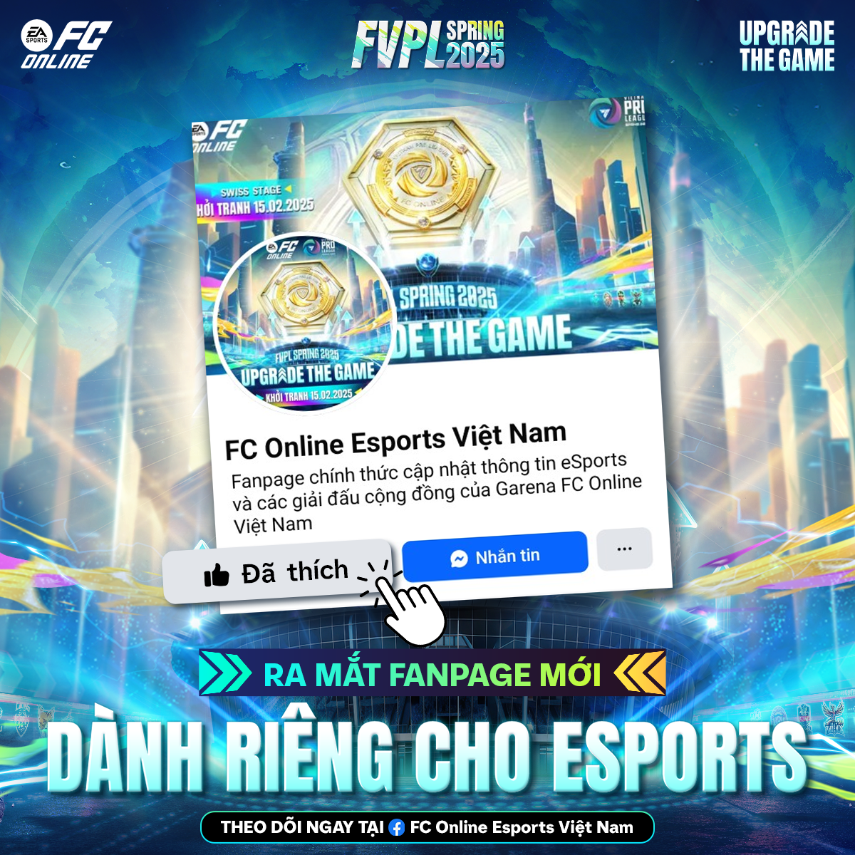 Ra mắt fanpage FC Online Esports Việt Nam – Điểm đến mới cho cộng đồng giải đấu của FC Online- Ảnh 1.