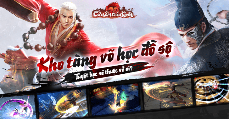 Cửu âm chân kinh 2D Mobile - Gosu: Tam long hội châu, huyền thoại kiếm hiệp tái xuất