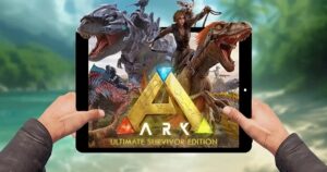 Thuần hoá khủng long trong game ARK: Ultimate Mobile Edition