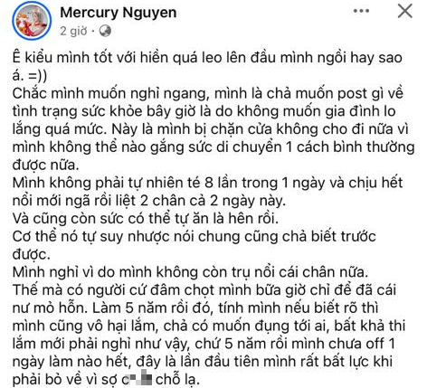 Hot girl làng game Mercury Nguyen ấm ức đăng trạng thái rồi xoá gấp, chuyện gì đang xảy ra?- Ảnh 4.