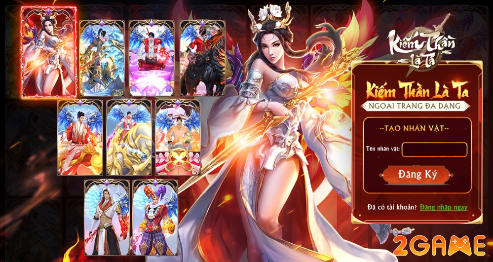 game mobile MMORPG Kiếm Thần Là Ta - Vplay