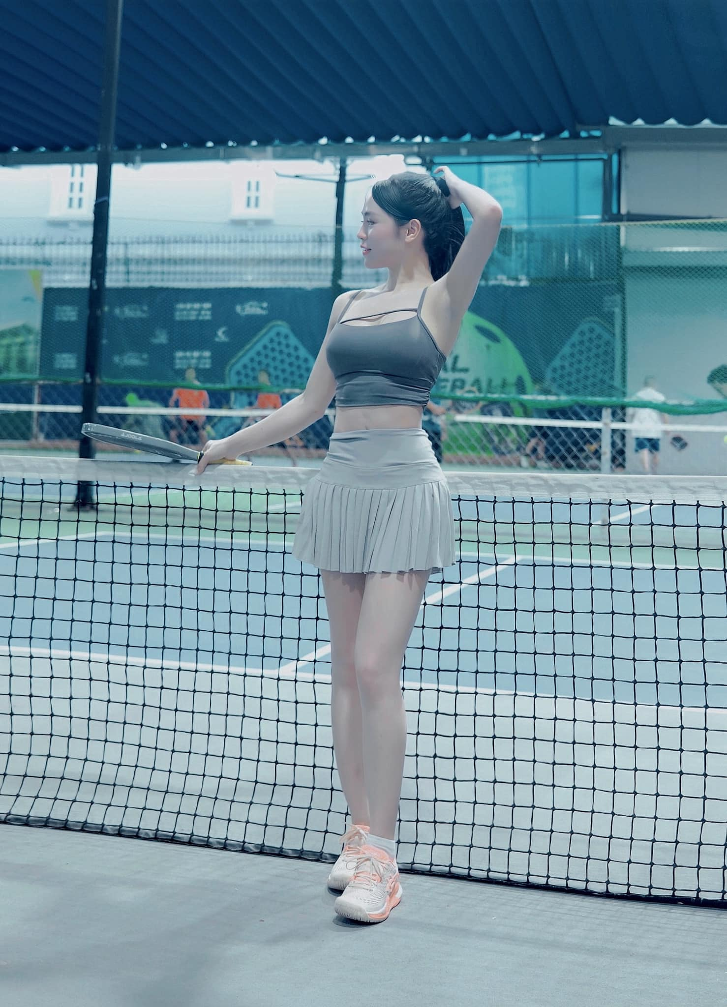 Nhan sắc hot girl Pickleball mới nổi, vừa gây "sốt" mạng- Ảnh 1.