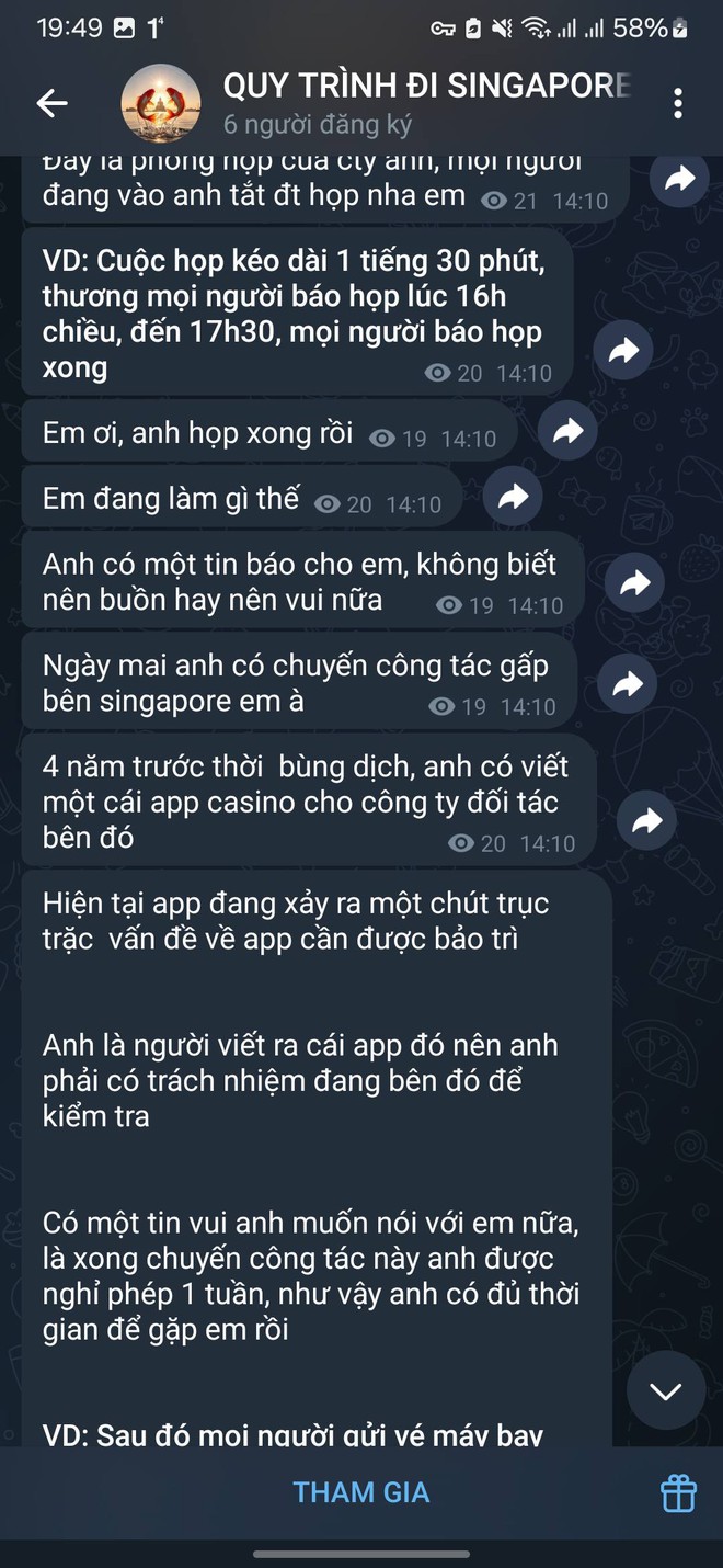 Kịch bản không tưởng của nhóm lừa đảo: Những tin nhắn dịu dàng, hình ảnh như thật để dụ "khách" nữ vào tròng- Ảnh 2.