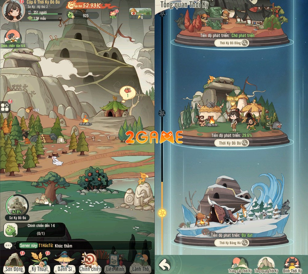 game mô phỏng quản lý kinh doanh Big Bang Thời Không