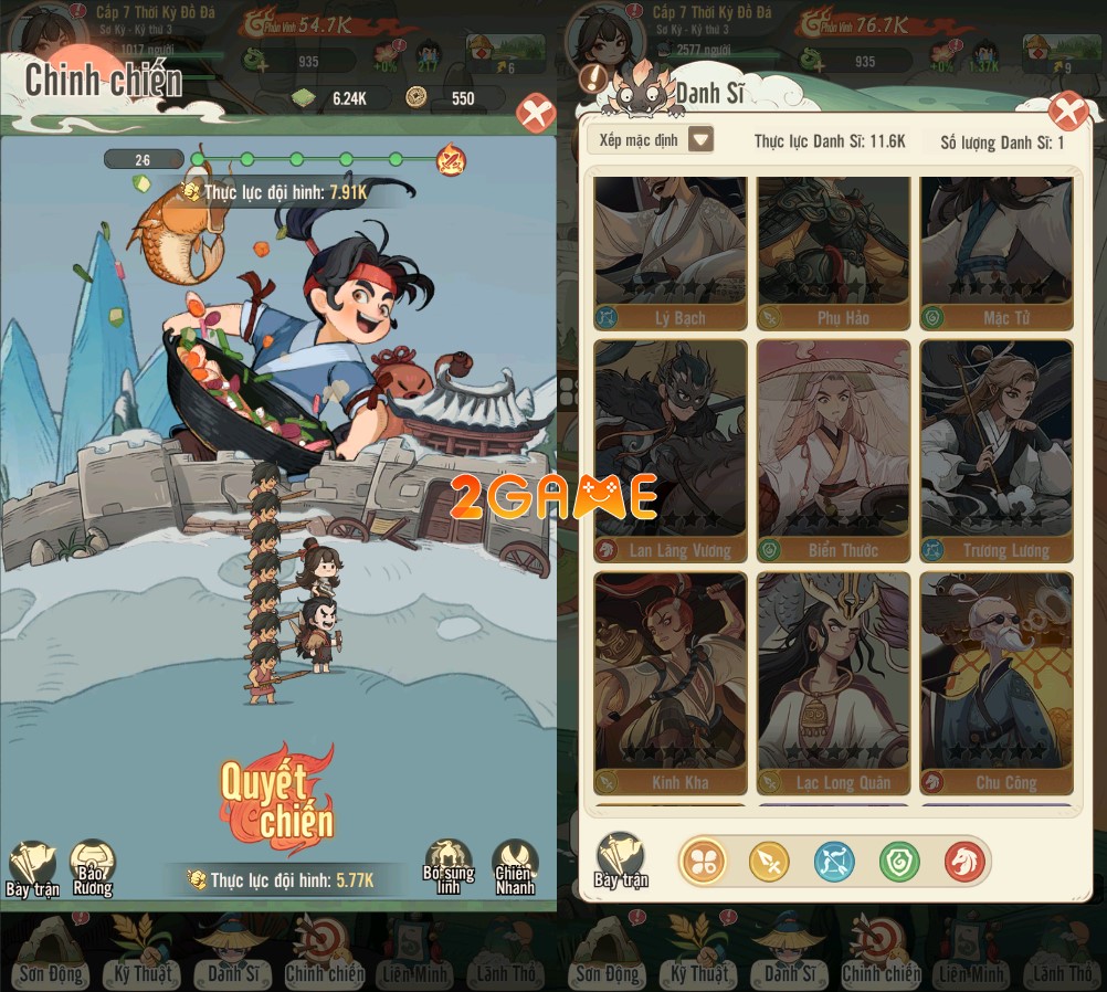 game mô phỏng quản lý kinh doanh Big Bang Thời Không