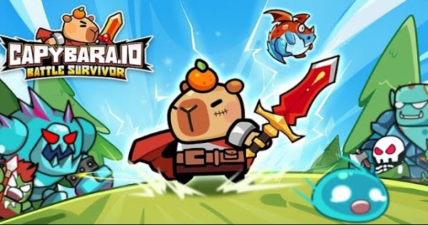 Capybara.io: Battle Survivor – Sinh tồn cùng Capybara siêu đáng yêu