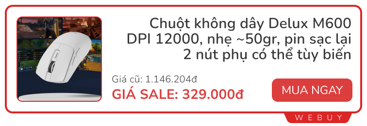 Dư âm sale đôi 3/3 vẫn còn: Mua đồ chơi công nghệ, phụ kiện máy tính đều giảm đến 40%- Ảnh 2.