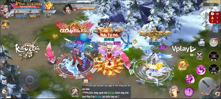 Kiếm Thần Là Ta - VPlay chen nhau chật kín server với hơn 500.000 anh em