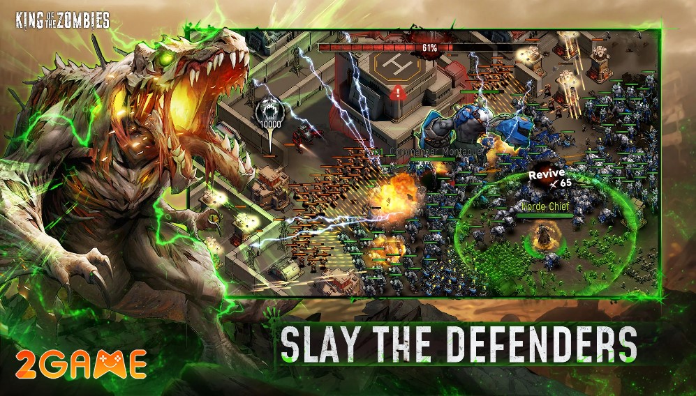 game nhập vai chiến thuật King of the Zombies