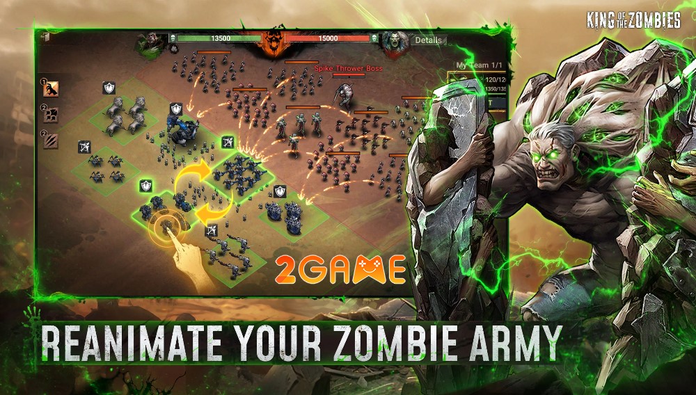 game nhập vai chiến thuật King of the Zombies