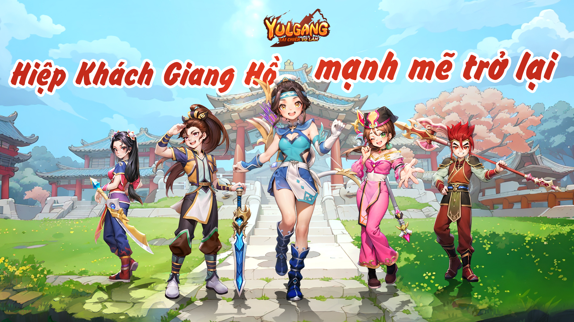 Yulgang: Tái Chiến Võ Lâm sẽ chính thức ra mắt vào ngày 13 tháng 3, hé lộ sức hấp dẫn đặc biệt của tựa game MMORPG võ hiệp phong cách chibi- Ảnh 1.