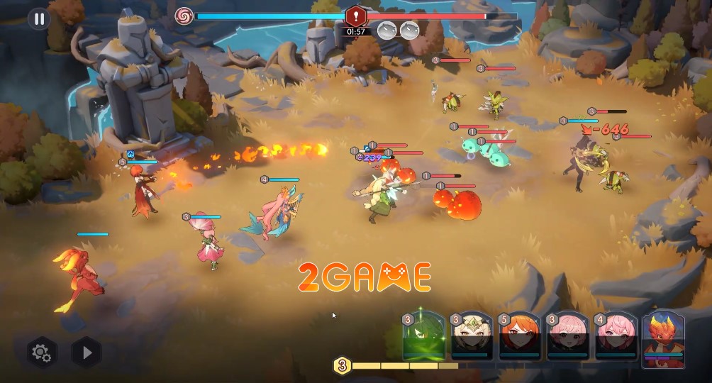 game nhập vai phiêu lưu chiến thuật Soul of Dragon (龍魂旅人)