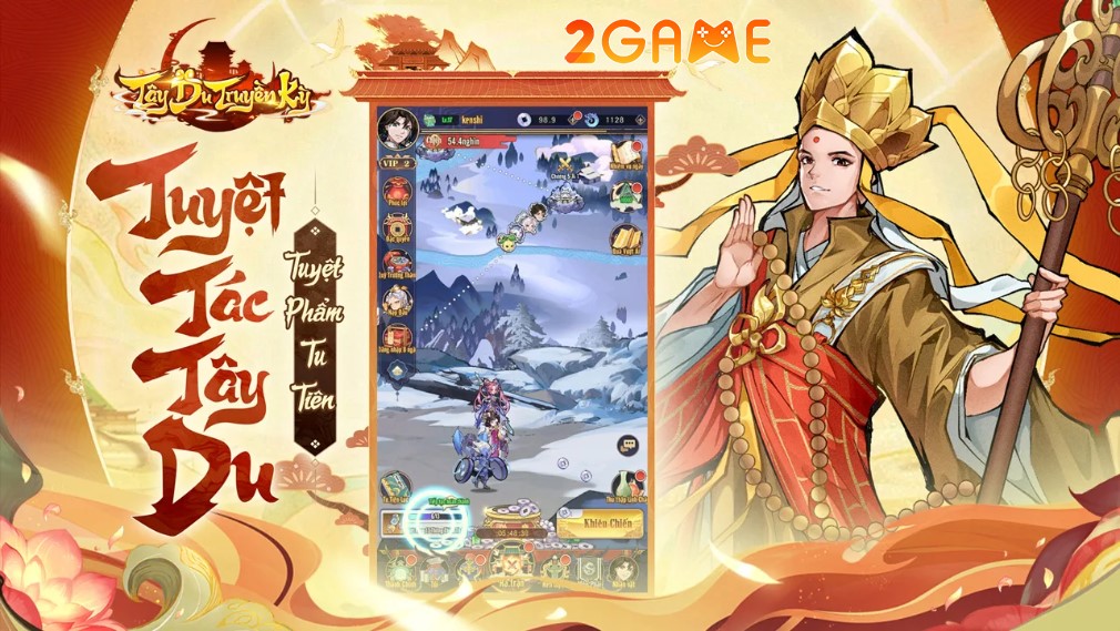 game đấu tướng chiến thuật Tây Du Truyền Kỳ CMN