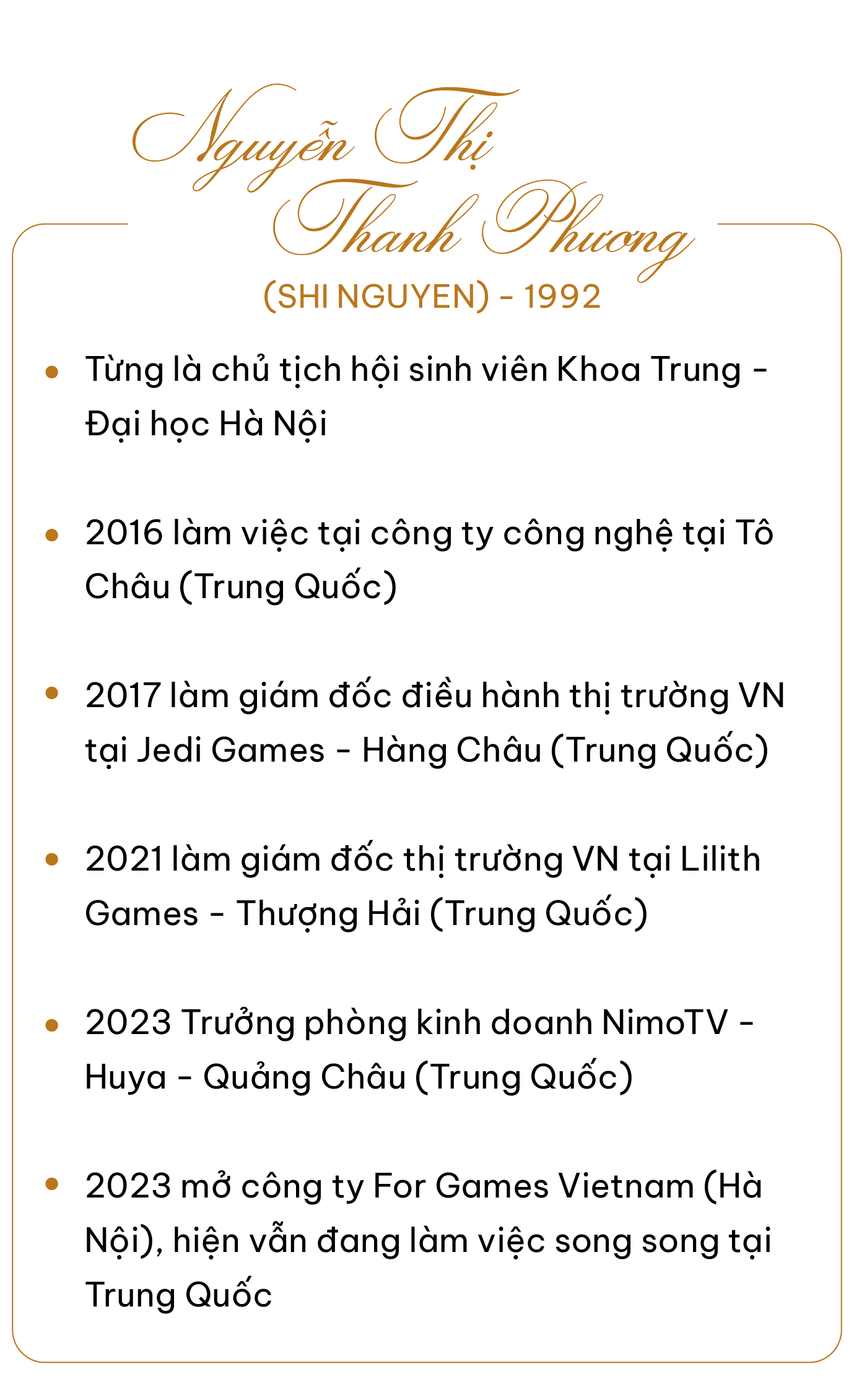 9X Việt từng là giám đốc công ty game lớn thứ 3 Trung Quốc: “Muốn làm việc ở đất nước tỷ dân, bạn phải có sức chiến đấu gấp nhiều lần người bản địa”- Ảnh 1.