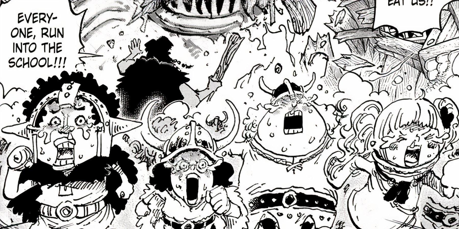 Spoil One Piece chương 1144: Người khổng lồ Elbaph chung sức tiêu diệt quái vật nỗi sợ- Ảnh 2.
