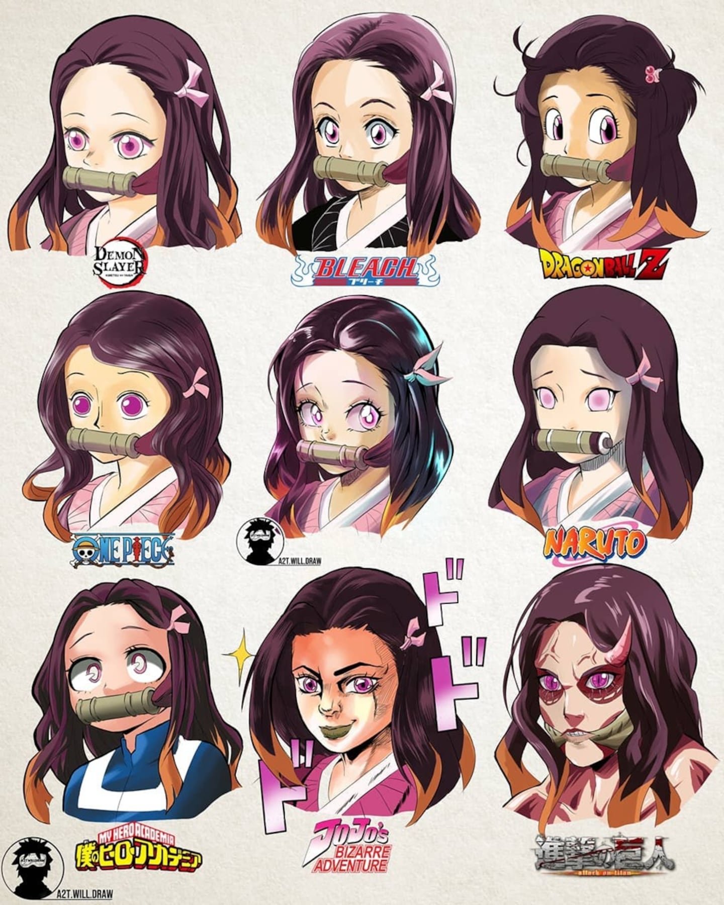 Các mỹ nhân anime trông như thế nào nếu được thiết kế bởi các mangaka khác- Ảnh 5.