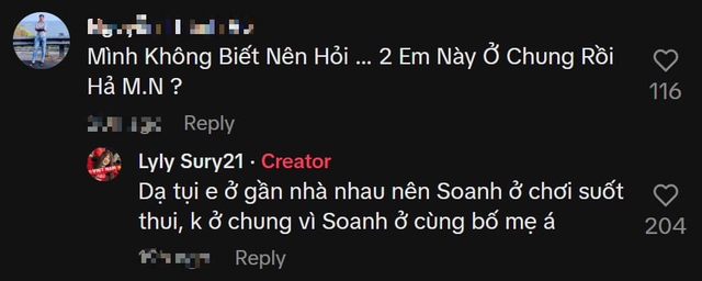 Lyly Sury nói thẳng về nghi vấn "sống chung" với bạn trai TikToker nổi tiếng- Ảnh 4.