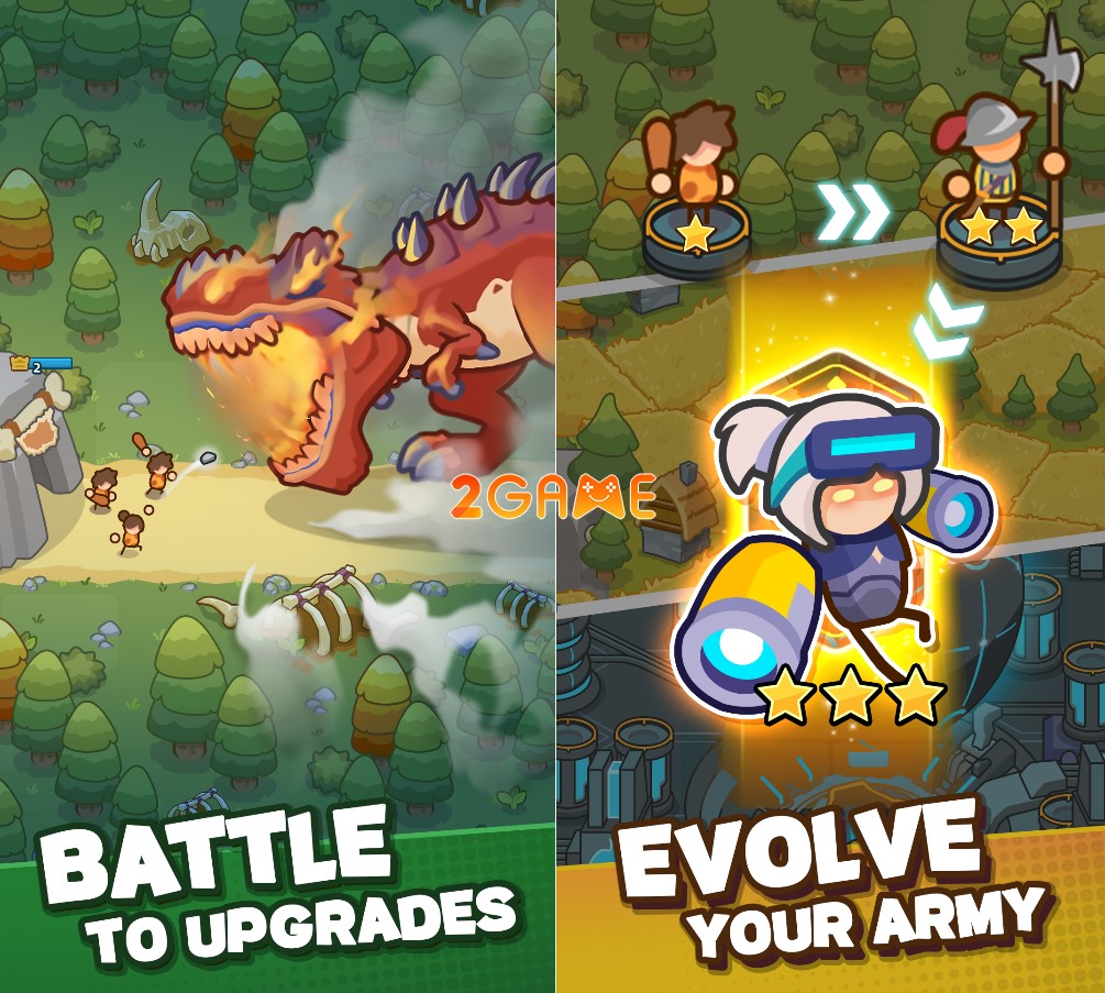 game casual chiến thuật Empire Heroes: Strategy Game