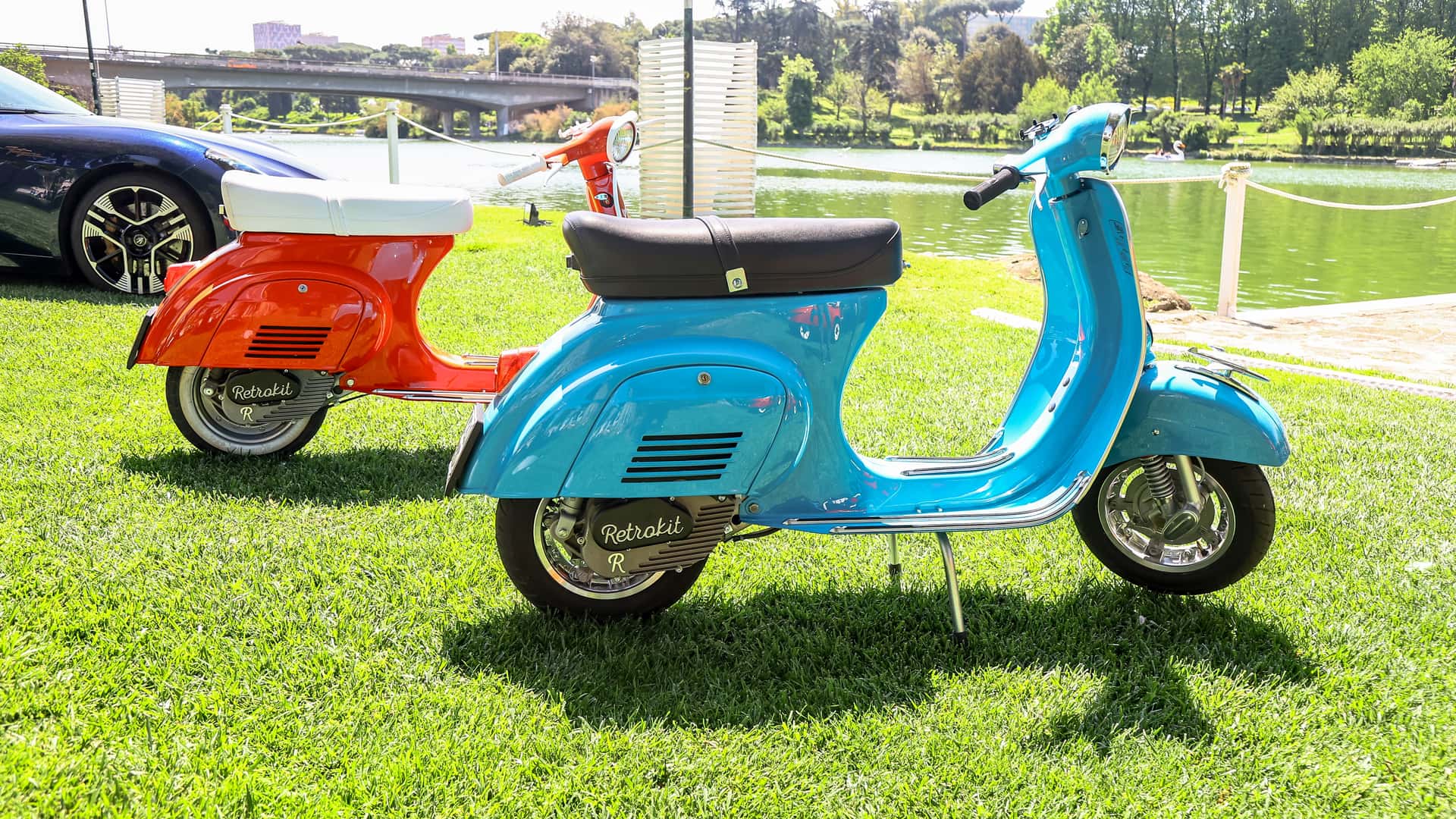 Mê Vespa cổ mà không thích bóp côn vặn số thì phải làm sao?- Ảnh 7.