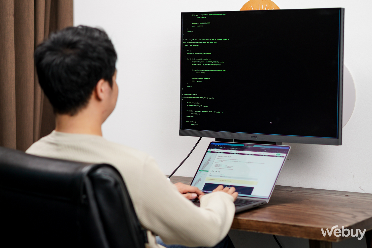 Đánh giá 'màn hình cho dân code' BenQ RD280UA: Tỷ lệ 3:2 hơi lạ nhưng dùng rồi lại thấy quá hợp lý- Ảnh 26.