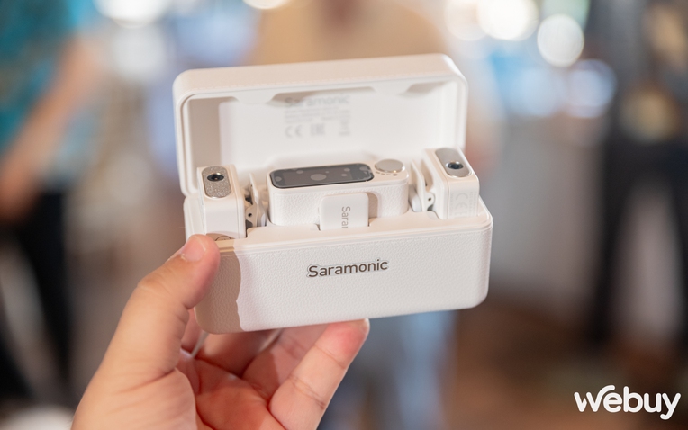 Cận cảnh Saramonic Ultra: Mic thu âm di động ngon nhất của hãng, tín hiệu ổn định lên đến 300 mét, giá từ 7.2 triệu đồng- Ảnh 1.