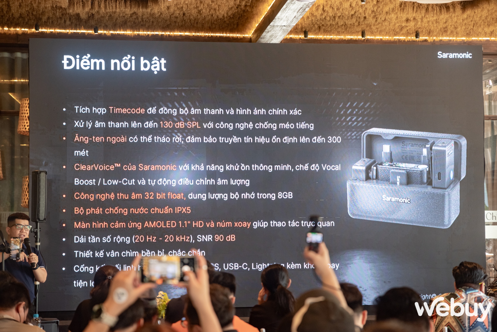 Cận cảnh Saramonic Ultra: Mic thu âm di động ngon nhất của hãng, tín hiệu ổn định lên đến 300 mét, giá từ 7.2 triệu đồng- Ảnh 16.